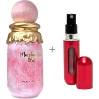 Paris Corner Duft-Set Marshmallow Blush Eau de Parfum 100ml + Parfümzerstäuber (leer)