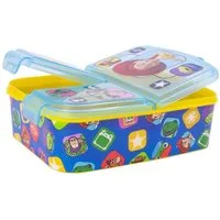 Disney Lunchbox Toy Story Lunchbox Kinder Brotdose mit 3 Fächern Pausenbox