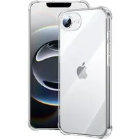 CoolGadget Handyhülle Anti Shock Rugged Case für iPhone 17e / iPhone 16e 6,1 Zoll, Slim Cover Kantenschutz Schutzhülle für iPhone 16e Hülle Transparent