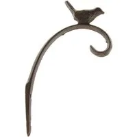 Macosa Home Wandhaken für Blumenampel Laterne etc. Metall mit Vogel Deko, Blumenampel, Dekorationen, Vogelhäuser, Laternen