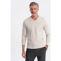 OMBRE Longsleeve Longsleeve für Herren mit V-Ausschnitt.