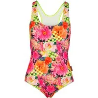 Beco Beermann Badeanzug Fresh Flowers (1-St) mit elegantem, großem Cut-Out