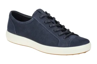 Ecco 47036402303 Soft 7 Men's Herrenschuhe Blau Night Sky - Sportliche Halbsc...
