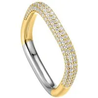 NANA KAY Fingerring French Chic, mit farblosem Stein