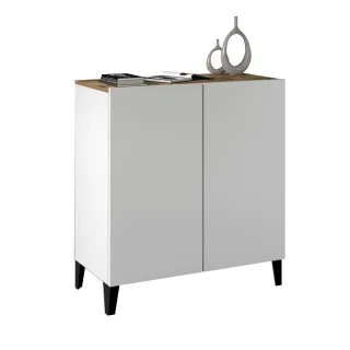 Home affaire Aktenschrank "Sunrise Aktenschrank, Mehrzweckschrank, Büroschrank" mit 2 Türen & 2 Fӓchern, Breite 79,2 cm, Made in Italy