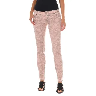 Lange Hose mit schmal geschnittenen Säumen 70DBF0585-R216 woman