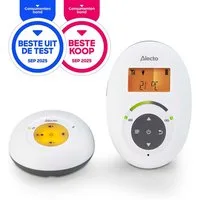 Alecto Video-Babyphone DBX-125, 1-tlg., DECT-Technologie, Rücksprechfunktion, energiesparender ECO-Modus