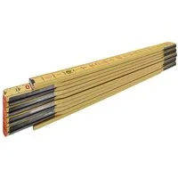 Stabila Maßband Stabila Holz-Gliedermaßstab Type 600 1104 Maßstab 2 m Buchenholz
