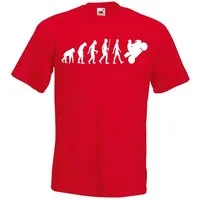 Youth Designz T-Shirt Evolution Motorrad Herren T-Shirt mit modischen Frontprint