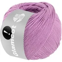 LANA GROSSA GLAMCOT Häkelwolle, 155 m (zart glänzende, multifile Baumwoll-Viskosemischung), 50 g