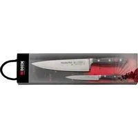 Premier Plus Messer-Set, 2-teilig schwarz/silber, Officemesser, Kochmesser