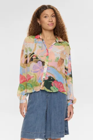Nümph - NUSHAILYN SHIRT airy blue - Gr. - 36