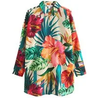 Next Strandshirt Strandkleid aus 100 % Baumwolle (1-tlg)