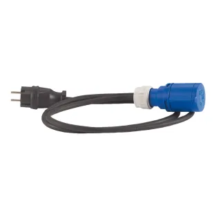 HEDI CEE-Adapterkabel Schutzkontakt 250V auf CEE 3x16A/250V - AK-SS-CK