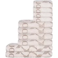 JOOP! Handtuch Unisex Handtuch 10er Pack Baumwolle, Frottier (Set, 10-St)