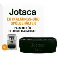 Jotaca Tropfschale Entkalkungs - Behälter, für Kaffeevollautomat, Kaffeemaschine, Espressomaschine, (1-St., passend für Delonghi ECAM Magnifica S), für den optimierten Entkalker Vorgang