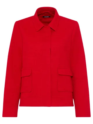 Olsen - Jacket Indoor french red - Gr. - 46