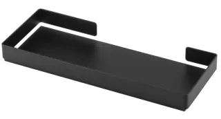 Neuesbad Serie 10 Black Utensilienablage, schwarz matt, Material Edelstahl NB1DEADMN5121