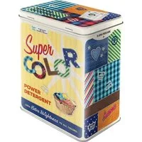 Nostalgic-Art Vorratsdose Kaffeedose Blechdose - Super Color Detergent