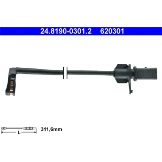 ATE Warnkontakt f?r Bremsbel?ge vorne Audi A6 A7 A8 Q5