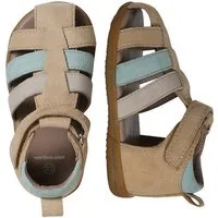 vertbaudet Jungen Baby Lauflern-Sandalen Krabbelschuh