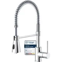 Lenz Küchenarmatur KALANI² flexible Geschirrbrause, 2 Strahlarten, 306° schwenkbar Nickelfrei, Niederdruck