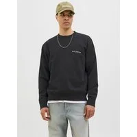 Jack & Jones Sweatshirt JJEDOVER PRINT SWEAT CREW NECK