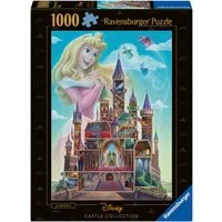 Ravensburger Puzzle Castle Collection - Disney Princess, Aurora, 1000 Puzzleteile, Made in Germany