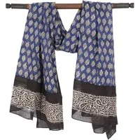 Guru-Shop Sarong Leichter Pareo Schal, Sarong, handbedrucktes..