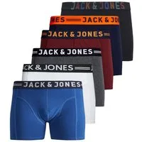 Jack & Jones Boxershorts JACK JONES Boxershorts 6er Pack Herren Männer Short Unterhose