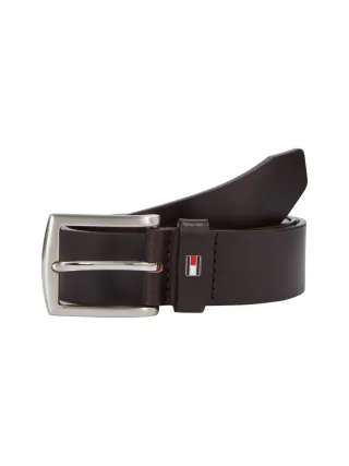Tommy Hilfiger - Denton Ledergürtel schwarz - Gr. - 95