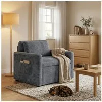 Bealife Sessel 3 in 1 Klappsessel, Schlafsessel, Liegesessel, 191 cm erweiterte (Schlafsofa)