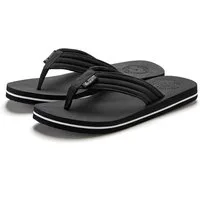 AUTHENTIC LE JOGGER Badelatsche, Flip Flop, Badepantolette, Badeschlappe, Sommerschuhe Badezehentrenner Pantolette, Zehentrenner mit ultraleichter Sohle Unisex VEGAN