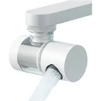 AURIVION Wasserhahnfilter Wasserhahnfilter Wasserhahn Filter Spritzwassergeschützt, Zubehör für Geeignet für verschiedene Spülbeckentypen und Kücheneinrichtungen., 720° Drehbarer Wasserreiniger Filterung