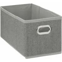 5five Simply Smart Aufbewahrungskorb Mix N Modul, Hellgrau, 15 x 31 cm