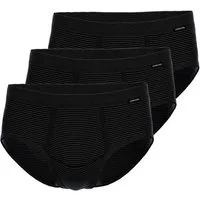 Ammann Slip 3er Pack Jeans Feinripp (Spar-Set, 3-St) Slip / Unterhose - Baumwolle - mit Eingriff