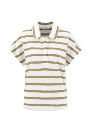 FYNCH-HATTON - POLO FLOAT STRIPE milk - Gr. - S