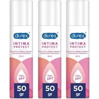 durex Gleitgel Intima Protect, 50 ml, pH-neutral, Ohne Sulfate, Silikone und synthetische Duftstoffe