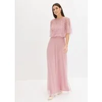 bonprix Maxikleid für Abiball, Festtage und Hochzeiten, aus feinem Tüll