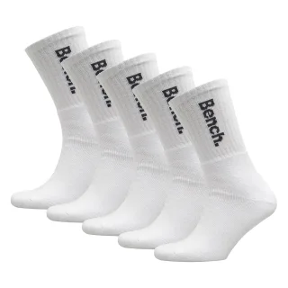 5 Paar Herren Crew Baumwoll-Socken - Sport Atmungsaktive Komfortsocken