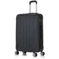 Flexot Hartschalen-Trolley F-2045 Kofferset, 360° Rollen, robuster Reisekoffer, Bordcase, 4 Rollen, Robuster und moderner Koffer mit vier 360° Rollen und Zahlenschloss