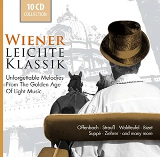 Wiener leichte Klassik - Unforgettable Melodies from the Golden Age of Light Music [Audio CD] Robert Stolz René Kollo Willi Boskovsky Georg Solti Ernest Ansermet Franz Lehár Jacques Offenbach Johann Strauß Maurice Ravel Herbert von Karajan
