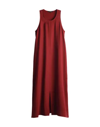 someday - Trägerkleid mit sportlichem Rückenausschnitt - Qhili rot - Gr. - 34