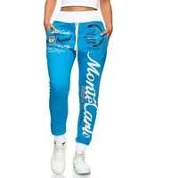 L.gonline Jogginghose Damen Jogginghose, Freizeithose, Sporthose, Monte Carlo 592 (Sweatpants, 1-tlg) mit elastischem Bund