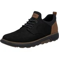 Rieker Slip-On Sneaker Halbschuh, Schlupfschuh, Freizeitschuh, Elastik-Einstieg, schmale Form