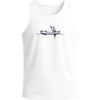 Neverless Tanktop Herren Tank-Top mit Print Bär Kanu Outdoor Design Grafikshirt Sommer mit Print