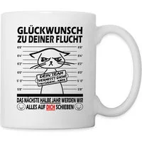 Spreadshirt Tasse Abschiedsgeschenk Für Kollegen Jobwechsel Tasse Verräter Tasse, Keramik