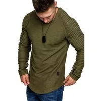 Amaci&Sons Sweatshirt Gresham Sweatshirt Herren Basic Kontrast Sweatjacke Pullover Hoodie Kapuzenpullover