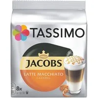 TASSIMO Kaffee Jacobs Latte Macchiato Caramel, 8 Portionen
