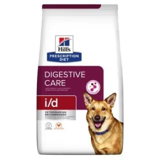 Hill's Prescription Diet i/d Trockenfutter für Hunde, Adult, mit Huhn zur Unterstützung der Verdauung 4 kg